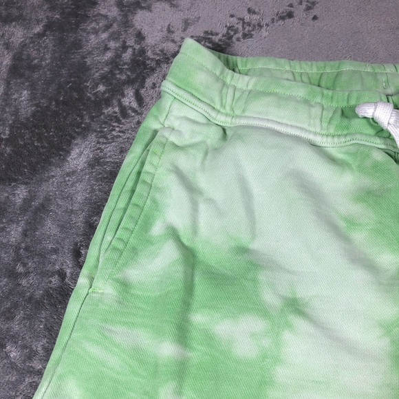 Nike Shorts Mens XL Green Tie Dye Have A Nike Day French Terry Lounge DN3839-332 - Picture 5 of 10